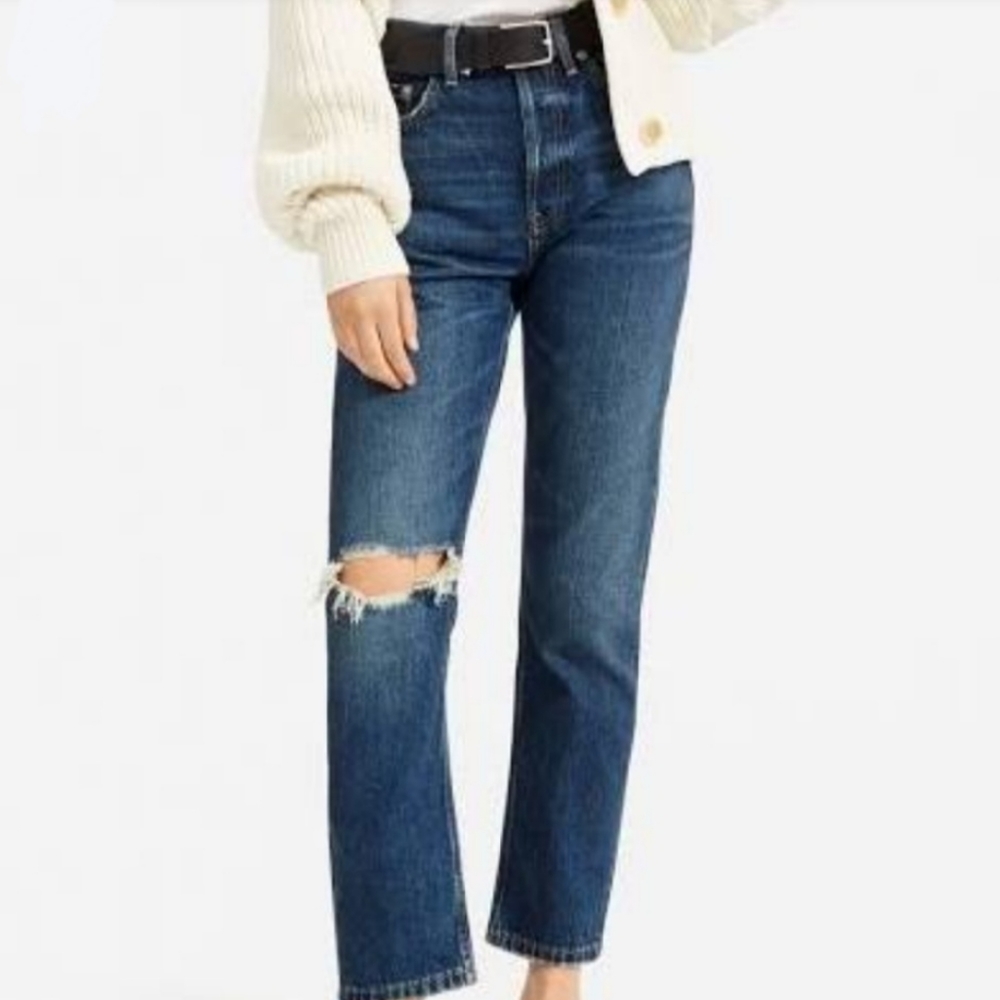 Everlane 90'sCheeky Straight Jean sz 28